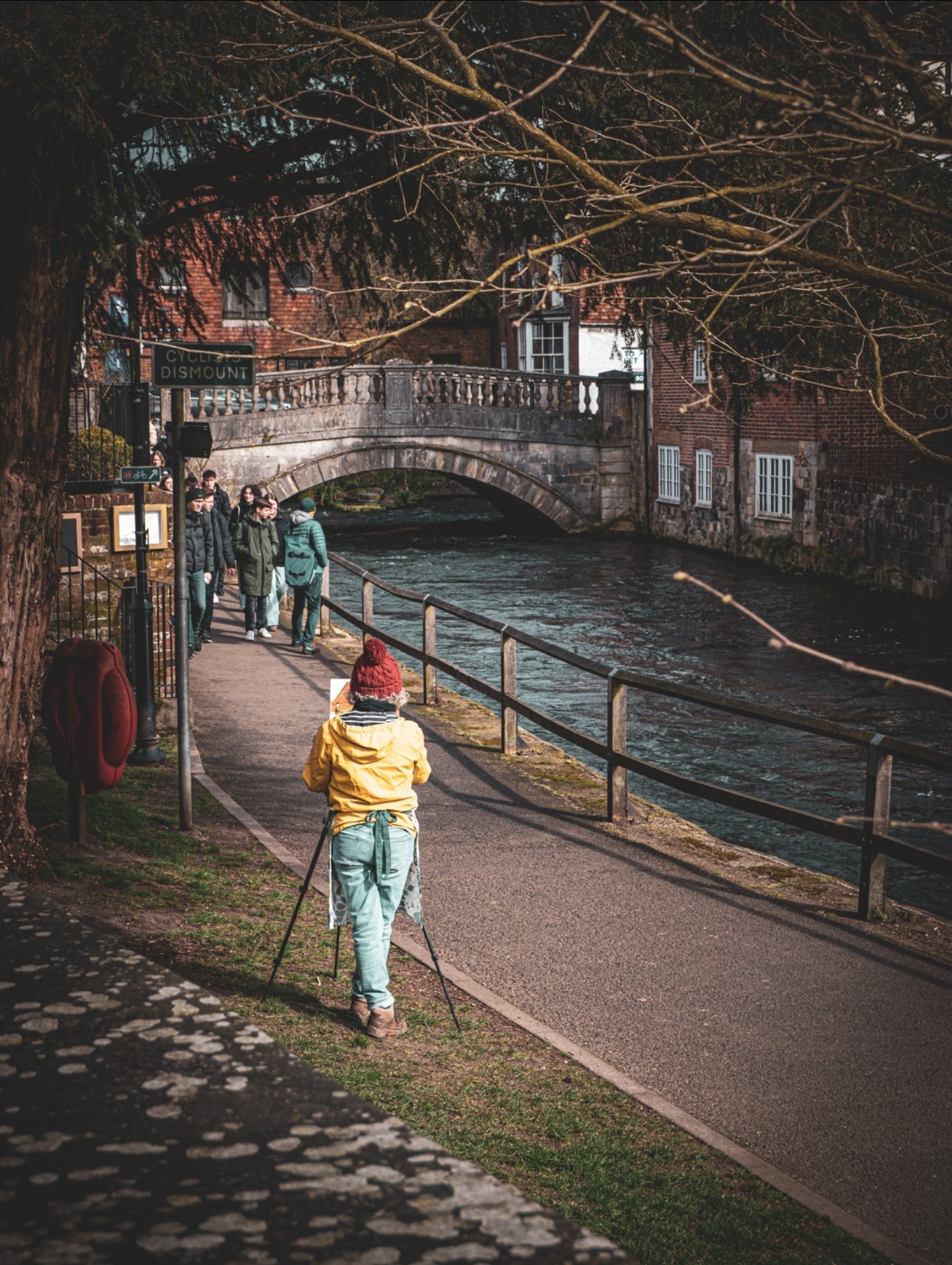 The Street Artist - Winchester